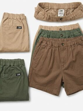 COVE 3 pair bundle 5” inseam